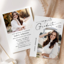 Modern Minimalistisch Afstudeerder 2 PHOTO Graduat