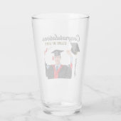 Modern minimalistisch Afstuderen Fotoklasse van Glas (Achterkant)