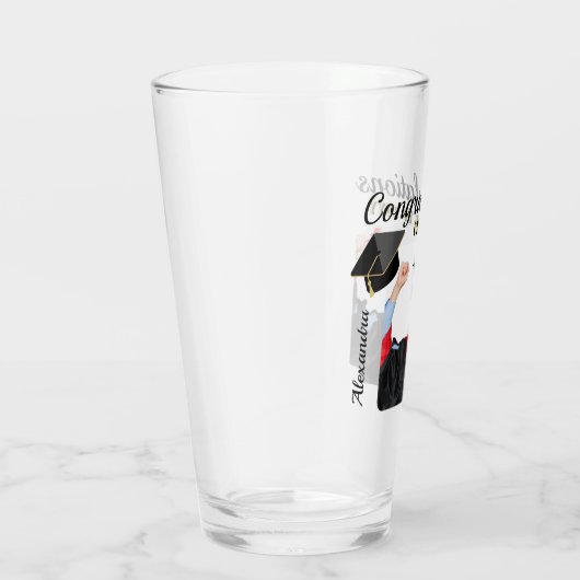 Modern minimalistisch Afstuderen Fotoklasse van Glas (Rechts)