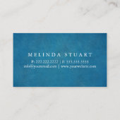 Modern minimalistisch alkboard DRIVER Professional Visitekaartje (Achterkant)