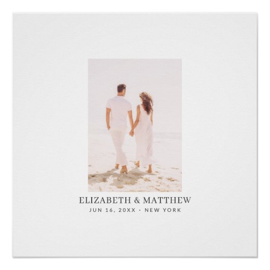 Modern minimalistisch alternatief fotoboek perfect poster (Voorkant)