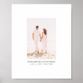 Modern minimalistisch alternatief fotoboek poster (Voorkant)