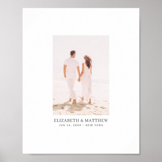 Modern minimalistisch alternatief fotoboek poster (Voorkant)