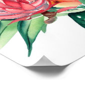 Modern & minimalistisch, Bedieners Boeket (B) Poster (Hoek)