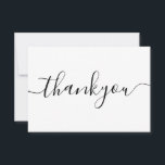 Modern minimalistisch bedrijf Dank u dat u de toev Bedankkaart<br><div class="desc">Moderne minimalistische zakelijke dank voor uw Kaart voor het invoegen van bestellingen. Aangepaste zakelijke Logo bedankt voor de toevoeging van bestelpakketten. Creatief dank u de bijsluiter. Ontwerp uw eigen logo van het douanebedrijf met deze moderne minimalistische dank u sjabloon opneemt.</div>