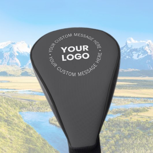 Modern minimalistisch bedrijf Logo / elk Afbeeldin Golfheadcover