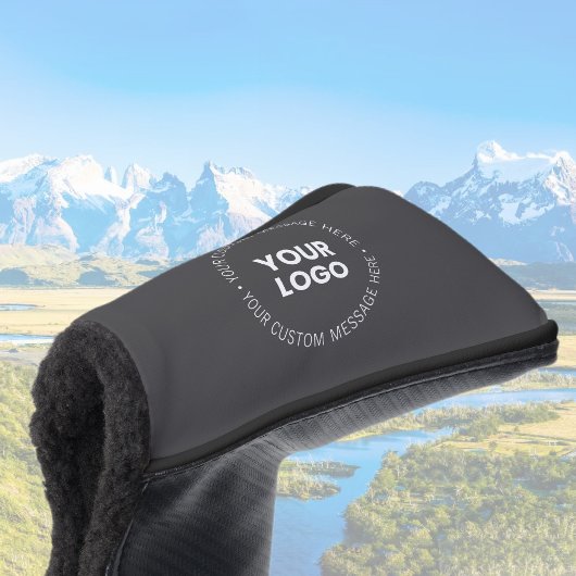 Modern minimalistisch bedrijf Logo / elk Afbeeldin Golfheadcover