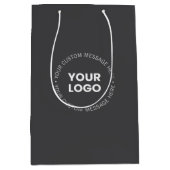 Modern minimalistisch bedrijf Logo / elk Afbeeldin Medium Cadeauzakje (Voorkant)