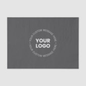 Modern minimalistisch bedrijf Logo / elk Afbeeldin Tissuepapier (Voorkant)