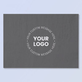 Modern minimalistisch bedrijf Logo / elk Afbeeldin Tissuepapier