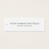 Modern minimalistisch bedrijfskledinglabel Hang La Mini Visitekaartjes
