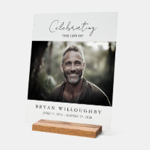 Modern minimalistisch begrafenismonument 11x14