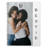 Modern minimalistisch BFF Bestie Notitieboek (Voorkant)
