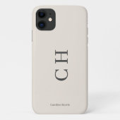 Modern minimalistisch Case-Mate iPhone case (Achterkant)