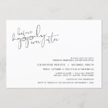 Modern minimalistisch Casual script repetitiediner