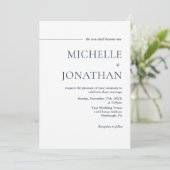 Modern minimalistisch Christelijke marineverbindin Kaart (Staand voorkant)