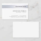 Modern minimalistisch design rendy Company Elegant Visitekaartje (Voorkant / Achterkant)