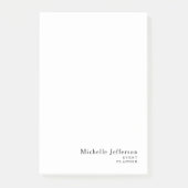 Modern minimalistisch eenvoudig creatief post-it® notes (Voorkant)