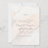 Modern minimalistisch eenvoudig foto-Memorial Kaart (Voorkant)