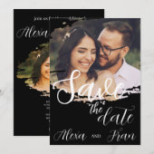 Modern Minimalistisch Eenvoudig Kaart (Voorkant / Achterkant)