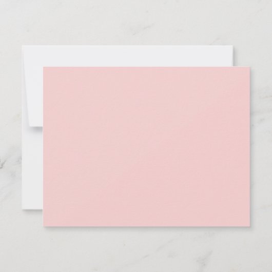 Modern Minimalistisch Eenvoudig Notitiekaartje (Achterkant)