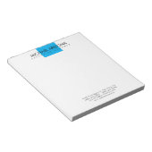 Modern Minimalistisch Eenvoudig Sober Notitieblok (Schuin)