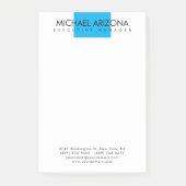 Modern Minimalistisch Eenvoudig Sober Post-it® Notes (Voorkant)