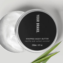 Modern minimalistisch eenvoudig zwart potje produc