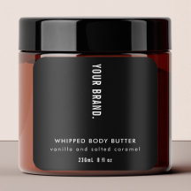 Modern minimalistisch eenvoudig zwart potje produc