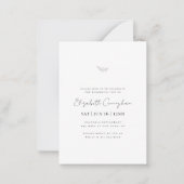 Modern minimalistisch eenvoudige grafische herinne notitiekaartje (Voorkant)