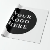 Modern, Minimalistisch, Elegant & Aanpasbaar Cadeaupapier (Uitgerold)