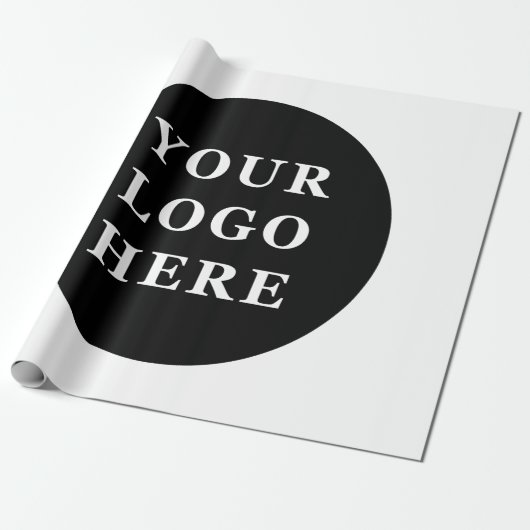 Modern, Minimalistisch, Elegant & Aanpasbaar Cadeaupapier (Uitgerold)