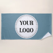 Modern, minimalistisch, elegant & aanpasbaar Ornam Strandlaken (Voorkant)