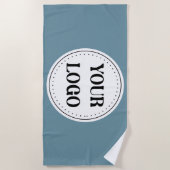 Modern, minimalistisch, elegant & aanpasbaar Ornam Strandlaken (Voorkant)