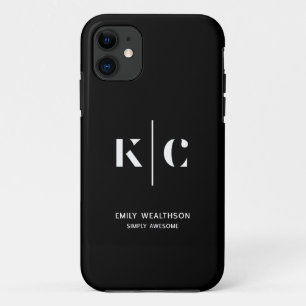 Modern, minimalistisch, elegant & bewerkbaar Case-Mate iPhone case