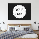 Modern, minimalistisch, elegant & canvas afdruk (Insitu (Slaapkamer))