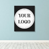 Modern, minimalistisch, elegant & canvas afdruk (Insitu (Houten vloer))