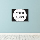 Modern, minimalistisch, elegant &  canvas afdruk (Insitu (Houten vloer))