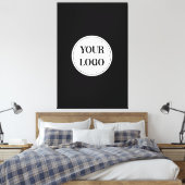 Modern, minimalistisch, elegant &  canvas afdruk (Insitu (Slaapkamer))