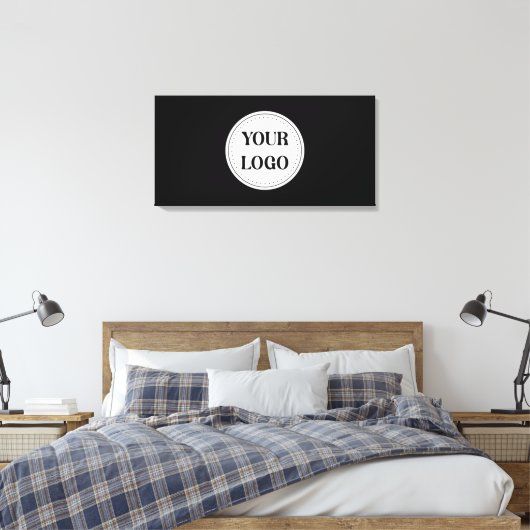 Modern, minimalistisch, elegant & canvas afdruk (Insitu (Slaapkamer))