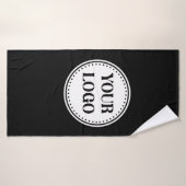 Modern, minimalistisch, elegant en badhanddoek (Badhanddoek)