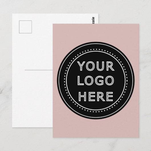 Modern, minimalistisch, elegant en briefkaart (Voorkant / Achterkant)