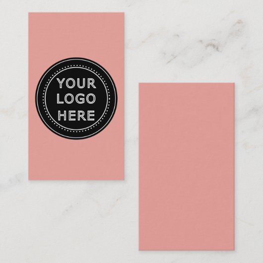 Modern, minimalistisch, elegant en  contactkaartje (Voorkant / Achterkant)