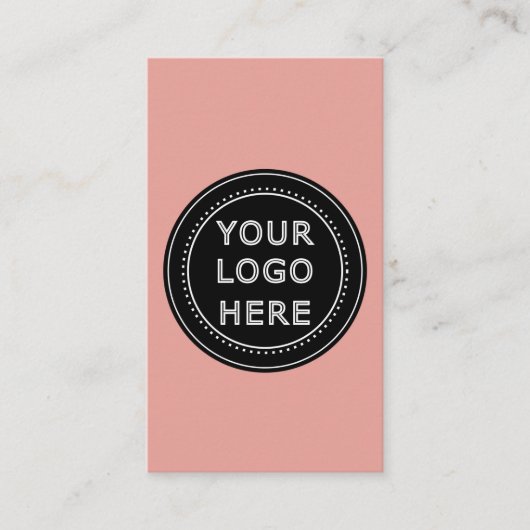 Modern, minimalistisch, elegant en  contactkaartje (Voorkant)