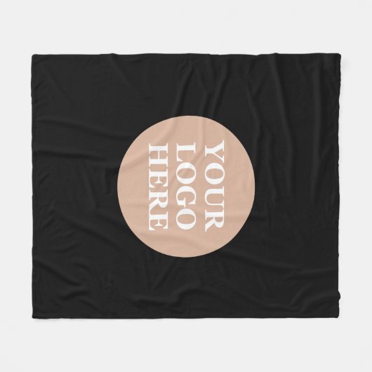 Modern, minimalistisch, elegant en  fleece deken (Voorkant (Horizontaal))