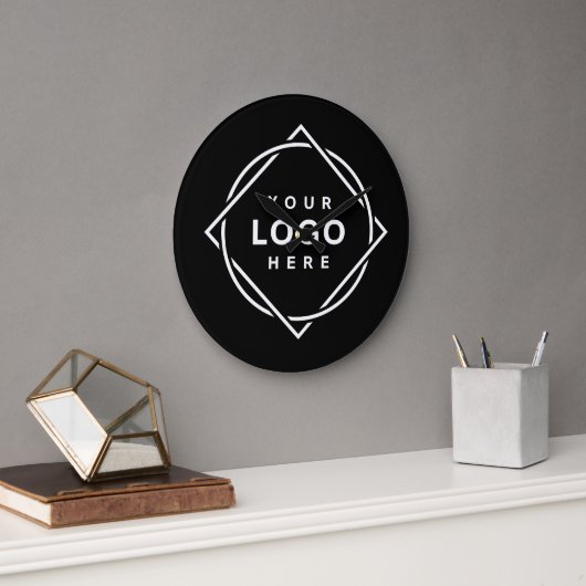 Modern, minimalistisch, elegant en grote klok (Kantoor)