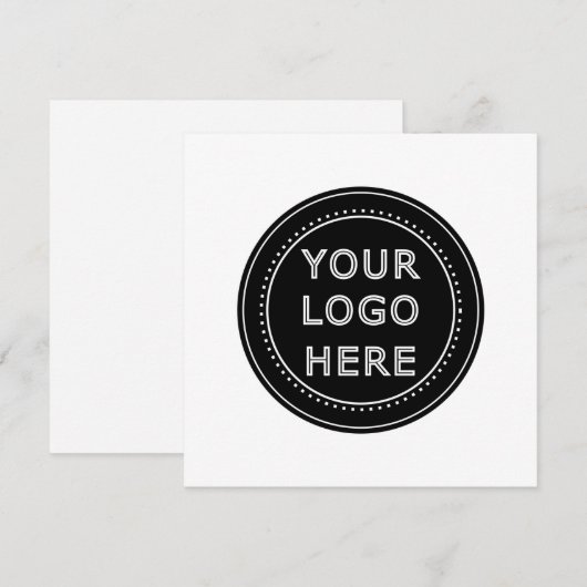 Modern, minimalistisch, elegant en kaart (Voorkant / Achterkant)