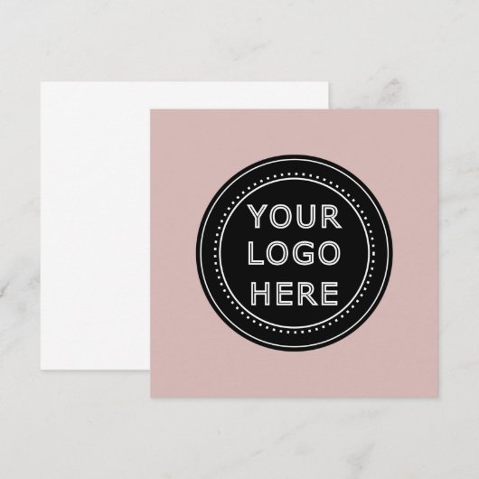 Modern, minimalistisch, elegant en  kaart (Voorkant / Achterkant)