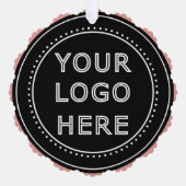 Modern, minimalistisch, elegant en  ornament kaart (Voorkant)