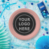 Modern, minimalistisch, elegant en  papieren bordje (Feest)